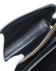 Pre-Loved 16 (Seize) Handbag Leather Small with Gold Hardware, Black