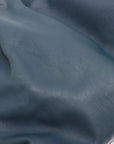 Pre-Loved The Pouch Clutch Leather with Silver Hardware, Blue