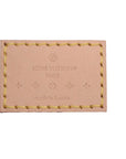Pre-Loved Pochette Accessoires Pochette Monogram Denim with Gold Hardware, Blue