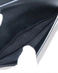 Pre-Loved Saddle Shoulder Bag Leather Mini with Gold Hardware, Black