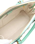 Pre-Loved Gucci 1955 Horsebit Handbag Leather Small with Gold Hardware, Mint Green