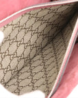Pre-Loved Dionysus Blooms Shoulder Bag Monogram Coated Canvas Small with Aged Silver Hardware, Beige Ebony