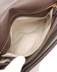 Pre-Loved Blondie Shoulder Bag GG Supreme Coated Canvas with Gold Hardware, Beige/Ebony