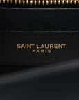 Pre-Loved Le 5 à 7 Shoulder Bag Smooth Leather with Gold Hardware, Black