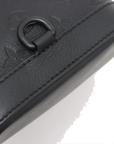 Pre-Loved Chiltern Bucket Crossbody Bag Monogram Leather Nano with Black Hardware, Black