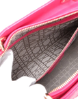 Pre-Loved Lady Dior Handbag Cannage Leather Large with Gold Hardware, Pink