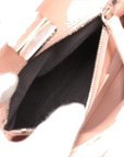 Pre-Loved Peekaboo Handbag Leather Mini with Silver Hardware, Pink