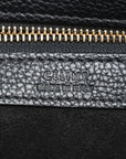 Pre-Loved Cabas Phantom Tote Leather Medium with Gold Hardware, Black