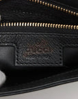 Pre-Loved Blondie Shoulder Bag Leather with Gold Hardware, Black