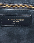 Pre-Loved Le 5 à 7 Hobo Shoulder Bag Leather with Gold Hardware, Black