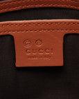 Pre-Loved Guccissima Tote Guccissima Leather with Silver Hardware, Cognac