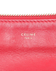 Pre-Loved Trio Crossbody Bag Leather Small with Gold Hardware, Pink