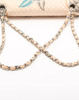 Pre-Owned Chanel Medium Printed CC Flap Bag