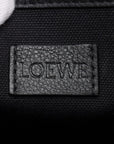 Pre-Loved Cushion Anagram Tote Tote Anagram Canvas Coated with Silver Hardware, Grey and Navy