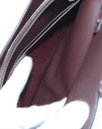 Pre-Loved Constance Long To Go Crossbody Bag Leather with Palladium Hardware, Dark Brown