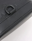 Pre-Loved Chiltern Bucket Crossbody Bag Monogram Leather Nano with Black Hardware, Black