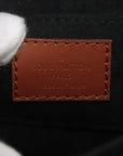 Pre-Loved Dauphine Crossbody Bag Monogram Coated Canvas Mini with Gold Hardware, Brown