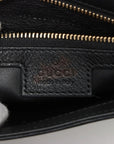 Pre-Loved Blondie Shoulder Bag Leather with Gold Hardware, Black