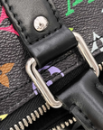 Pre-Owned Louis Vuitton x Takashi Murakami Multicolore Keepall 50 Bandouliere