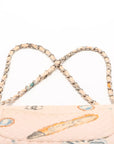 Pre-Owned Chanel Medium Printed CC Flap Bag
