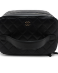 Pre-Owned Chanel Quilted Vanity Case
