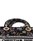Pre-Owned Christian Dior Medium Embroidered Herbarium Lady D-Lite