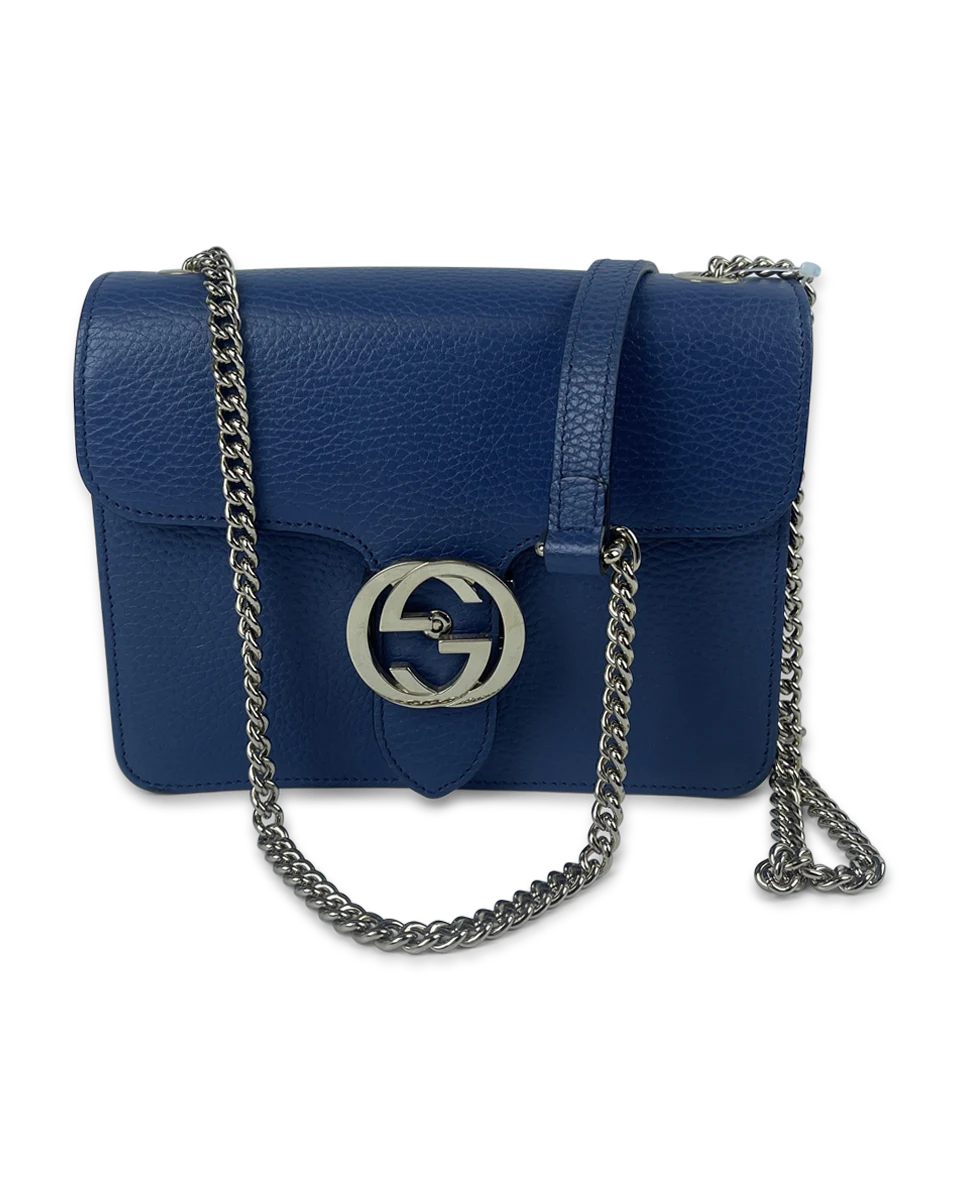 Pre-Owned Gucci Dollar Interlocking G Shoulder Bag