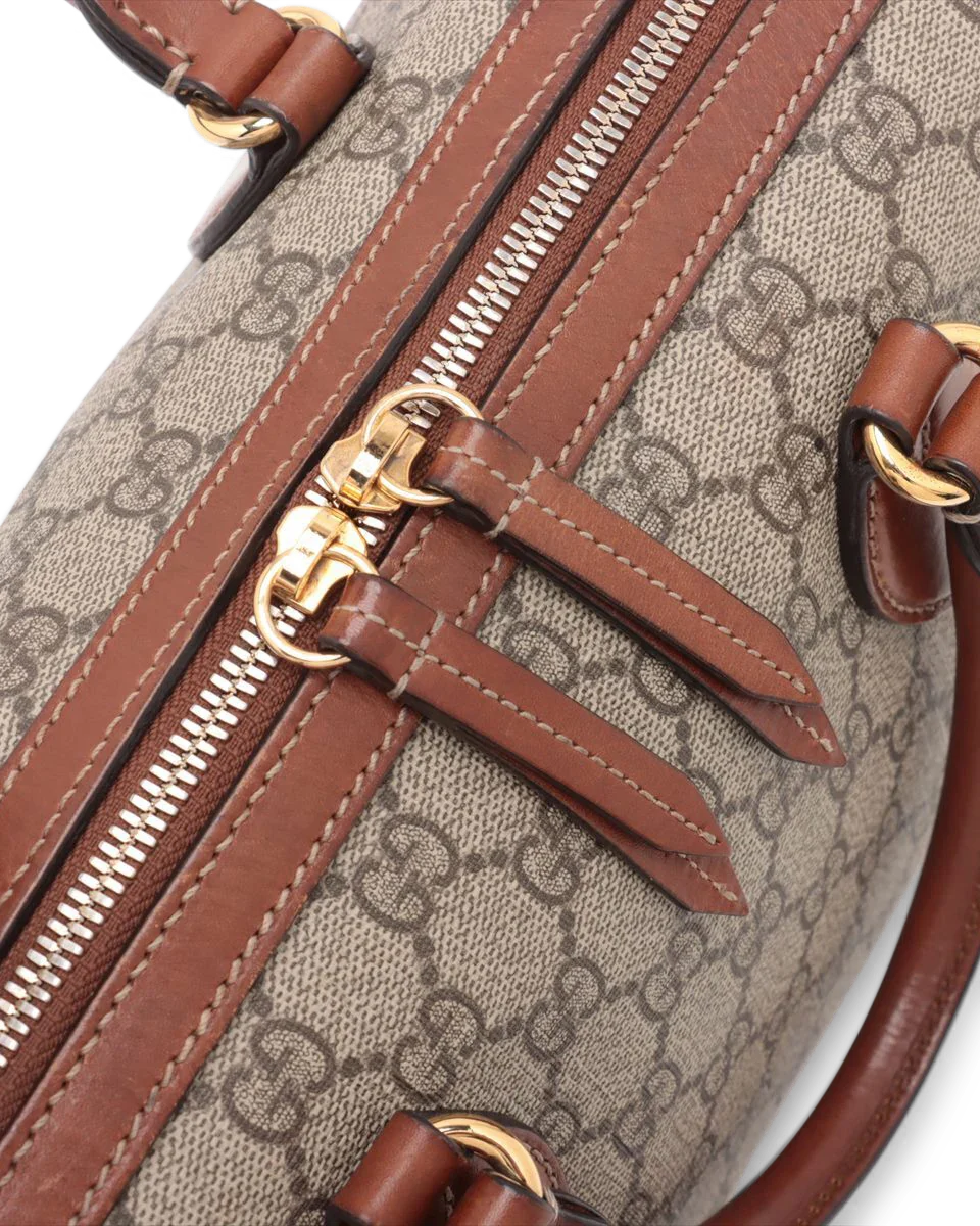 Pre-Owned Gucci GG Supreme Boston