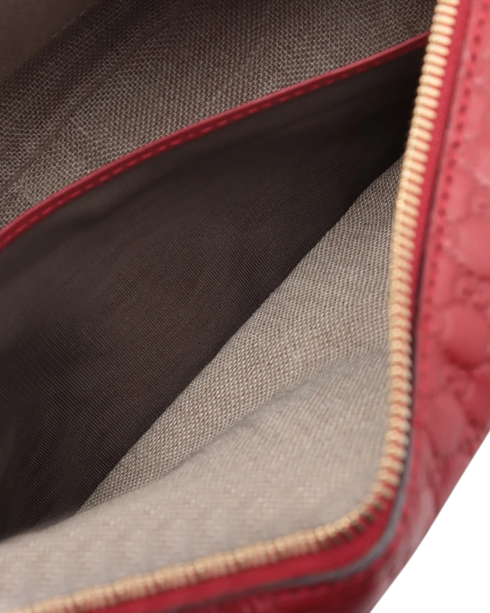 Pre-Owned Gucci Microguccissima Bree Crossbody Bag