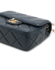 Pre-Owned Chanel Medallion Mini Square Flap Bag