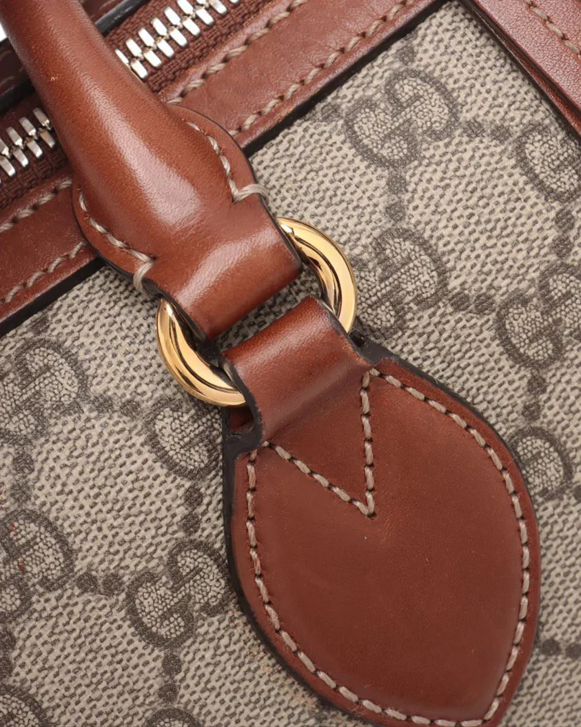 Pre-Owned Gucci GG Supreme Boston