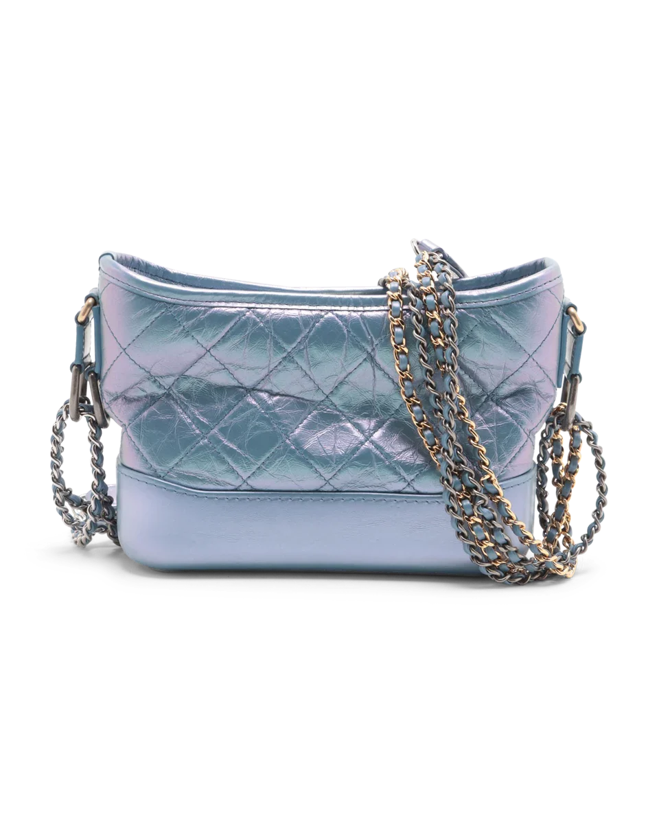 Pre-Owned Chanel Iridescent Small Gabrielle Hobo