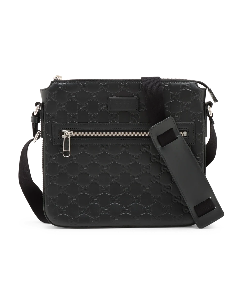 Pre-Owned Gucci GG Signature Messenger