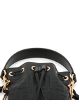 Pre-Owned Fendi Mini Mon Tresor Bucket Bag
