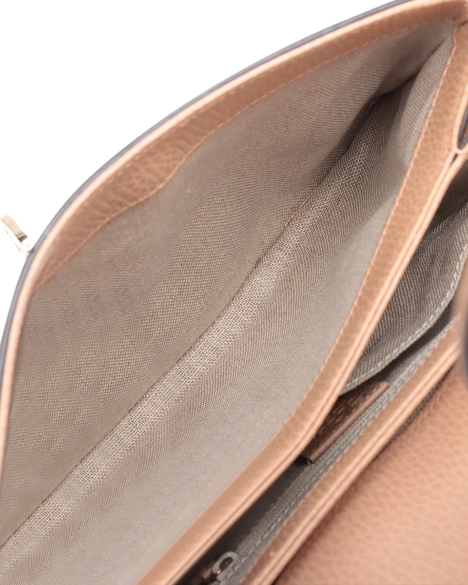 Pre-Owned Gucci Dollar Interlocking G Top Handle Bag