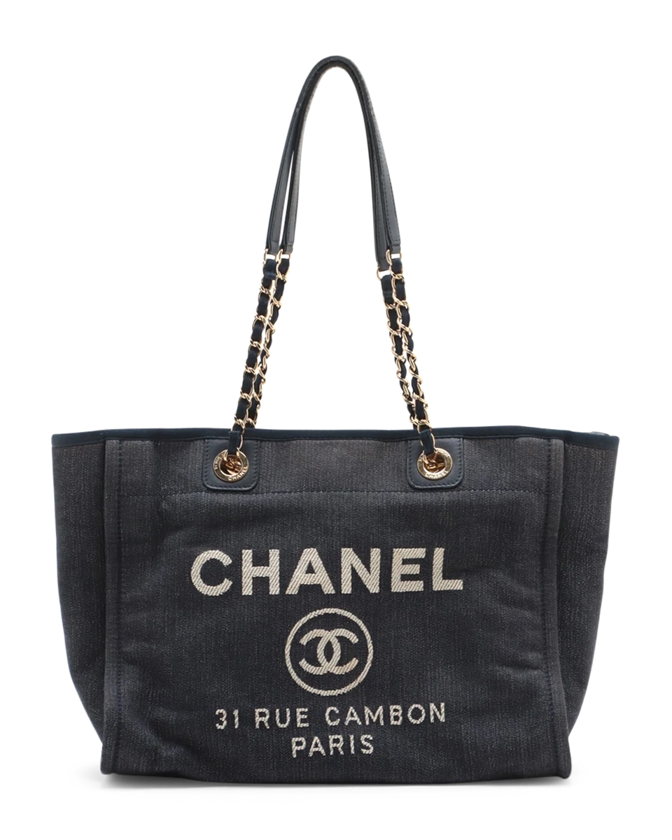 Pre-Owned Chanel Deauville Tote