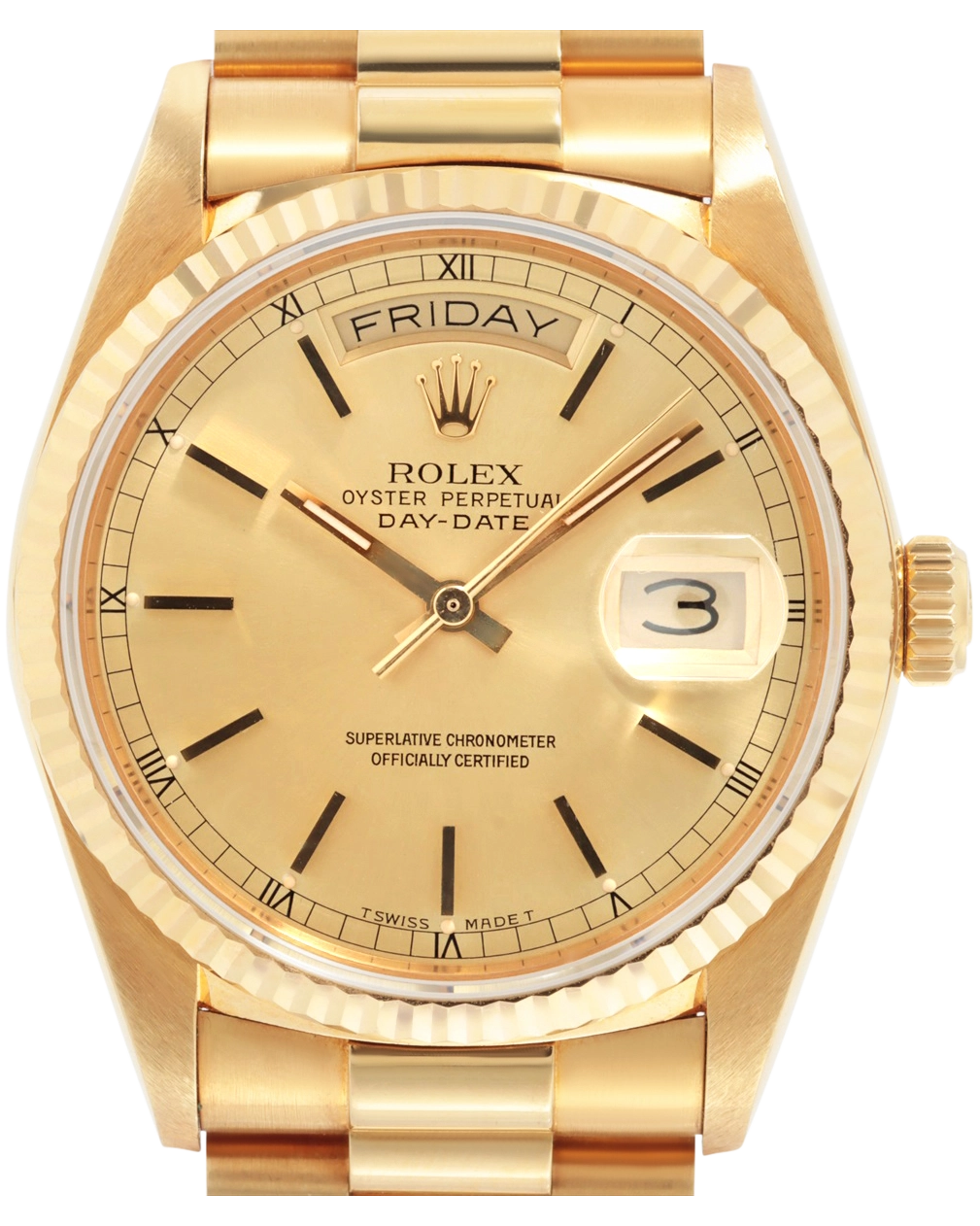 Pre-Owned Rolex Day-Date 18038