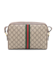 Pre-Owned Gucci GG Supreme Monogram Web Small Ophidia Shoulder Bag