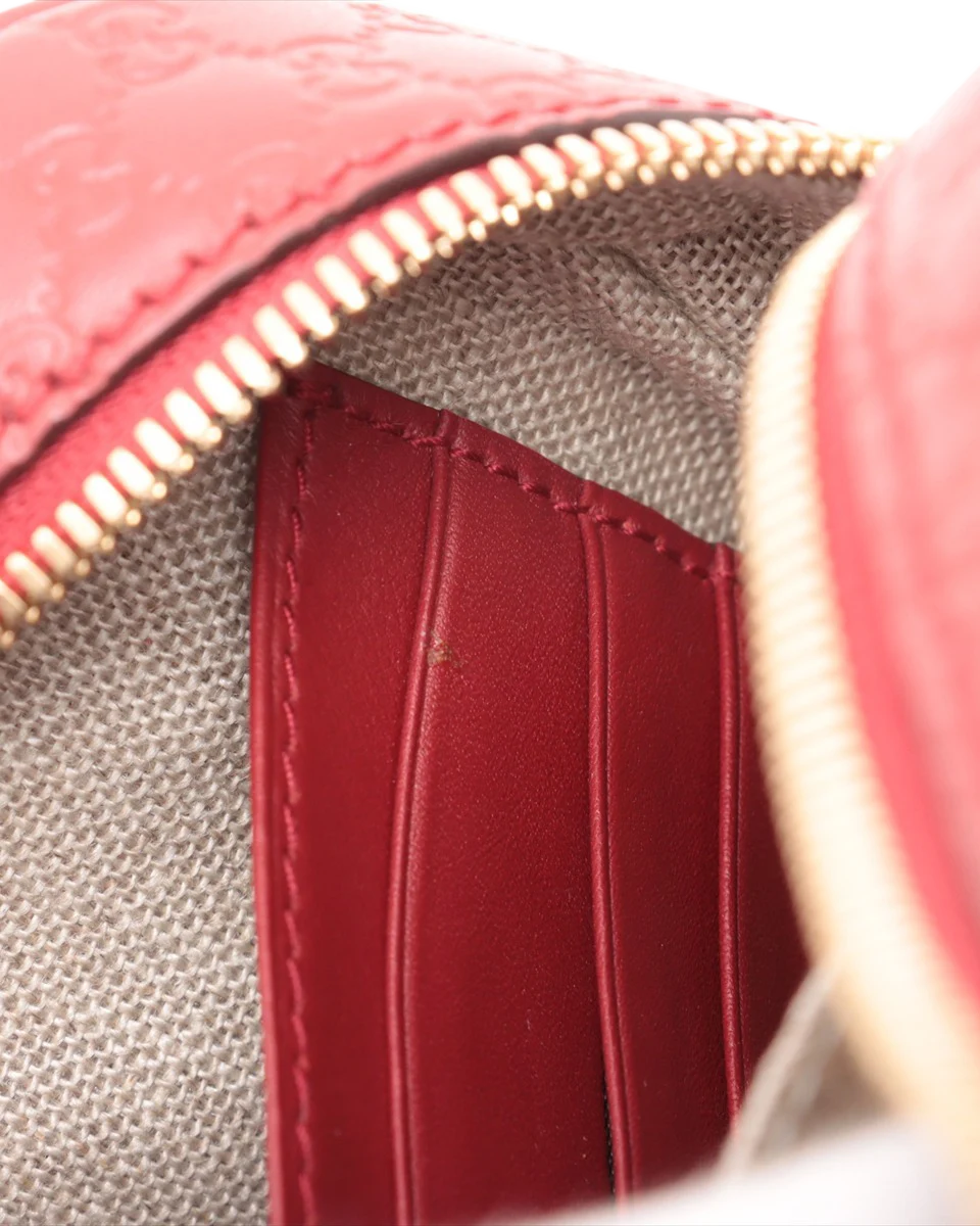 Pre-Owned Gucci Microguccissima Bree Crossbody Bag