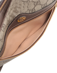 Pre-Owned Gucci GG Supreme Monogram Web Small Ophidia Shoulder Bag