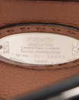 Pre-Owned Fendi Mini Peekaboo Selleria