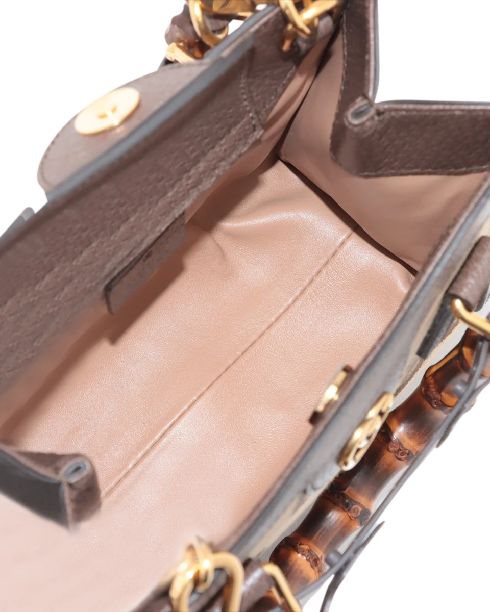 Pre-Owned Gucci Mini Diana Tote