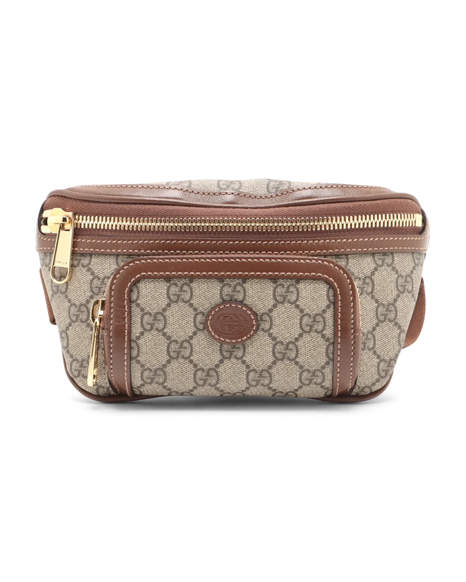 Pre-Owned Gucci Retro Interlocking G Belt Bag