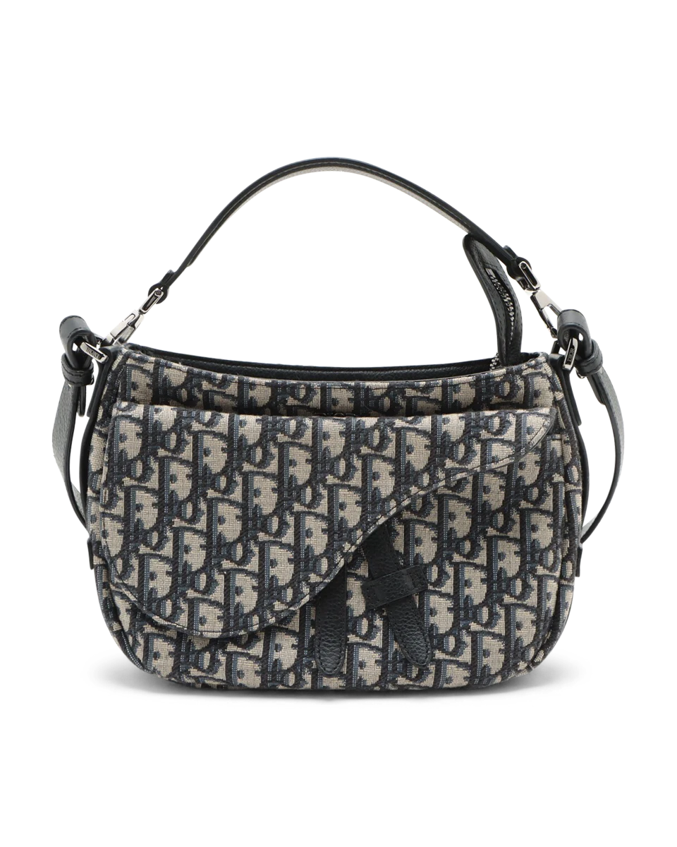 Pre-Owned Christian Dior Mini Soft Saddle Bag