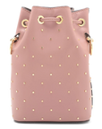 Pre-Owned Fendi Studded Mini Mon Tresor Bucket Bag