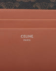 Pre-Owned Celine Triomphe Small Flat Pouch