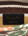 Pre-Owned Christian Dior Small Embroidered Paisley Lady Dior