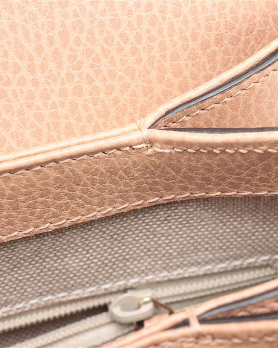 Pre-Owned Gucci Dollar Interlocking G Top Handle Bag