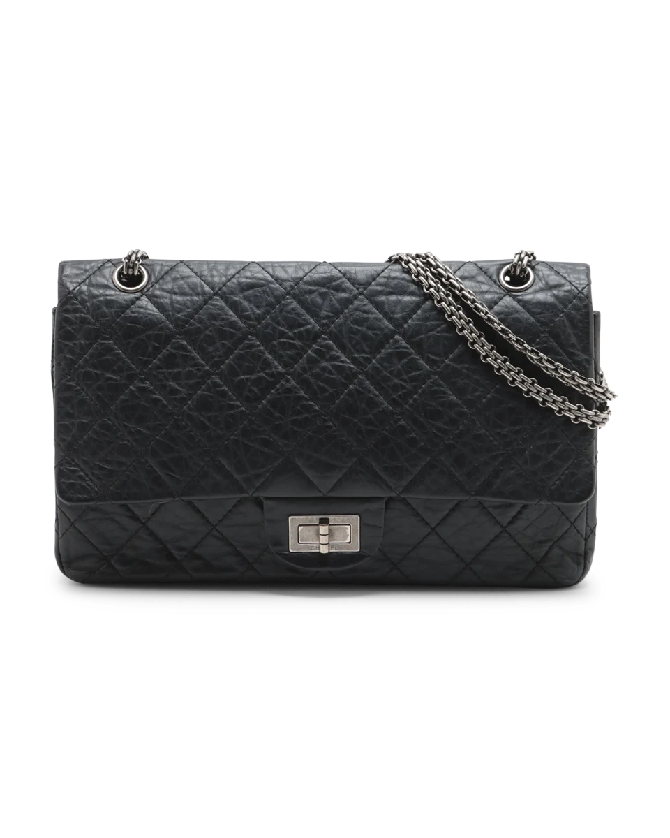 Pre-Owned Chanel Reissue 227 Double Flap