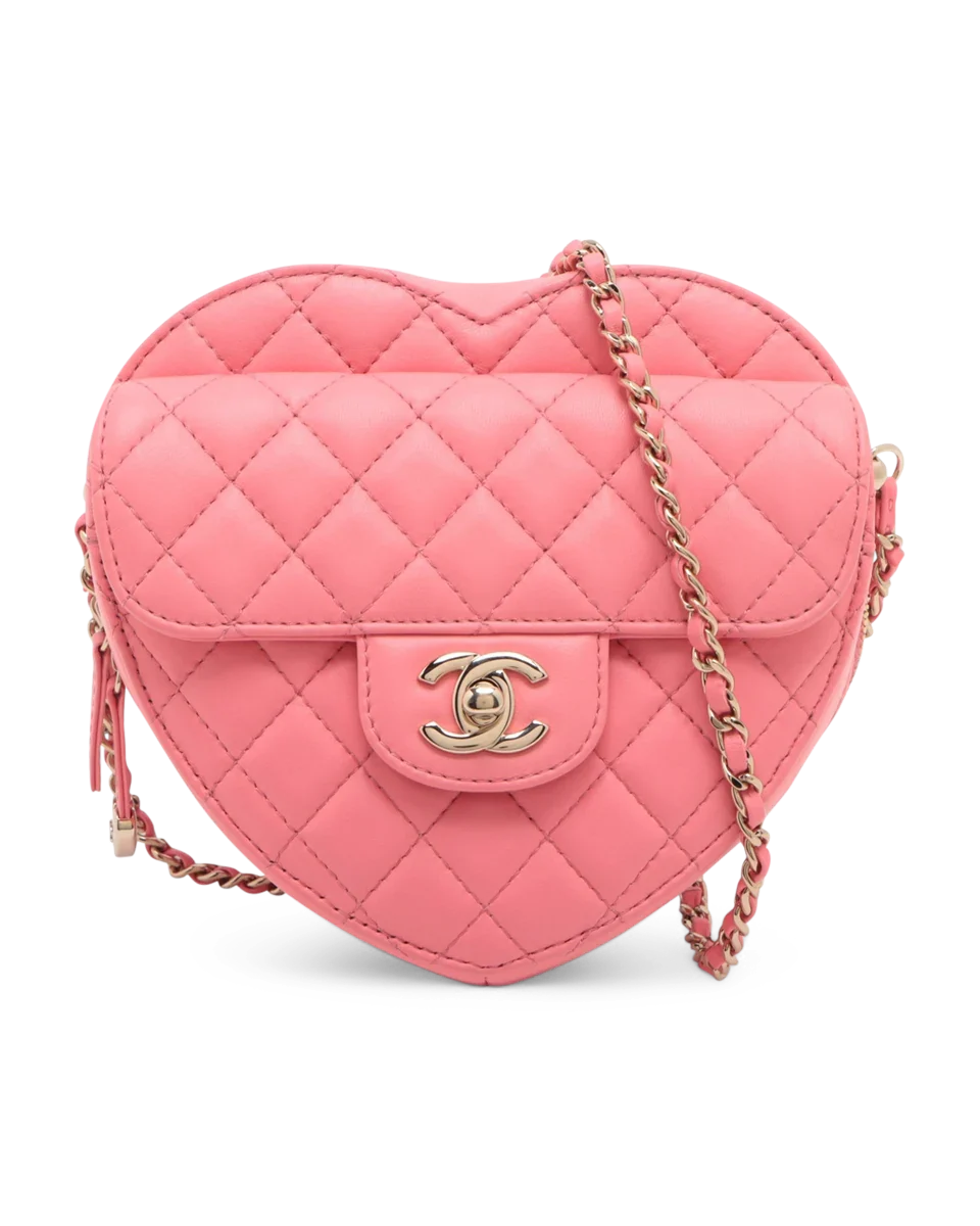 Pre-Owned Chanel CC In Love Heart Bag